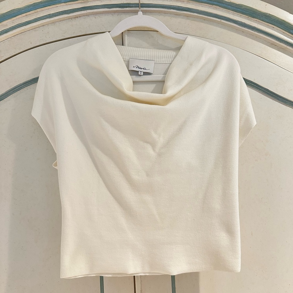 3.1 Phillip Lim knit cowl neck top